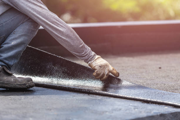 Professional Exterior Waterproofing technician working in Dahlgren, VA
